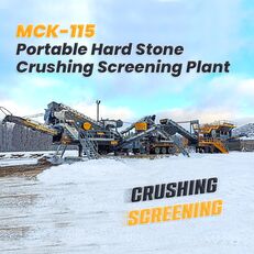 новая щековая дробилка Fabo  MCK-115 HARDSTONE CRUSHING SCREENING PLANT 180-300 TPH