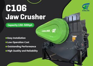новая щековая дробилка Kinglink NEW C106 MESTO type Hydraulic Jaw Crusher for hardstone