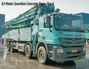 автобетононасос Zoomlion 63 Meter Concrete Pump Trucks for Sale in Guinea