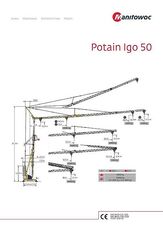 башенный кран Potain IGO 50