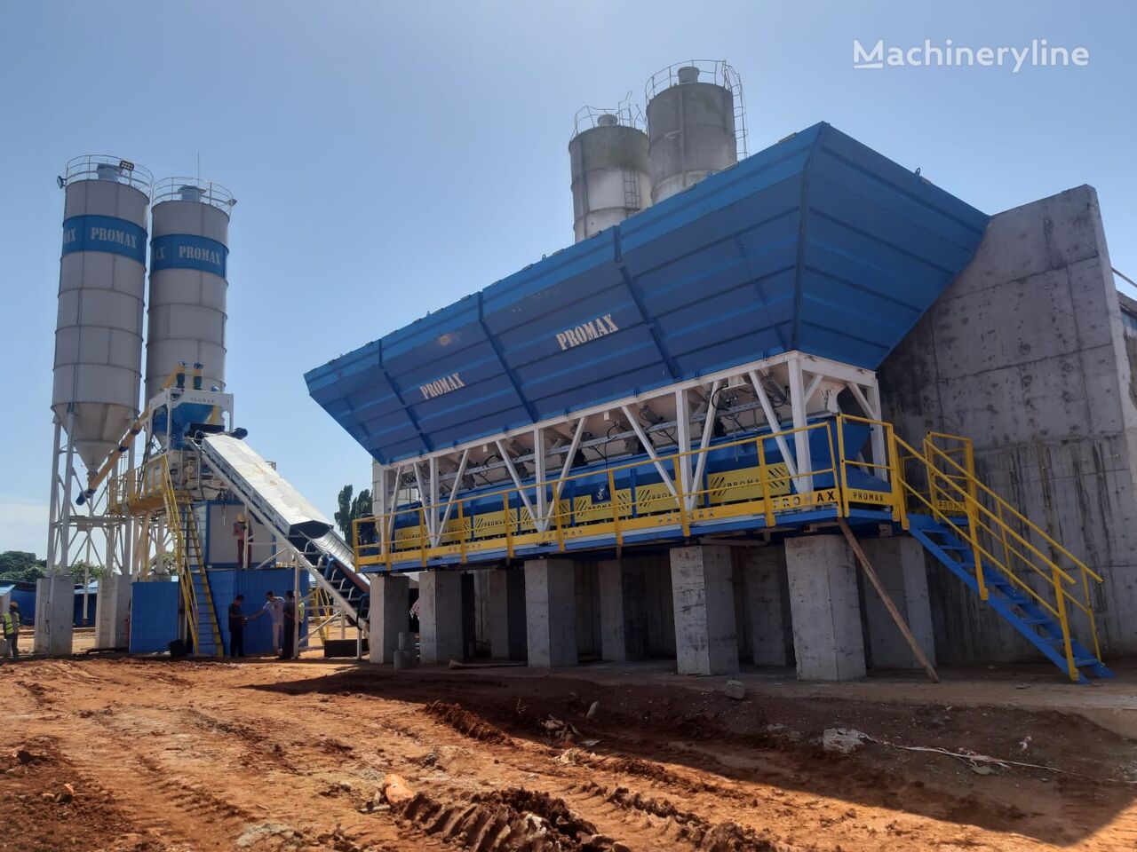 новый бетонный завод Promax PLANTA DE HORMIGÓN COMPACTA DE 120M3/H (C120-TWN LINE)