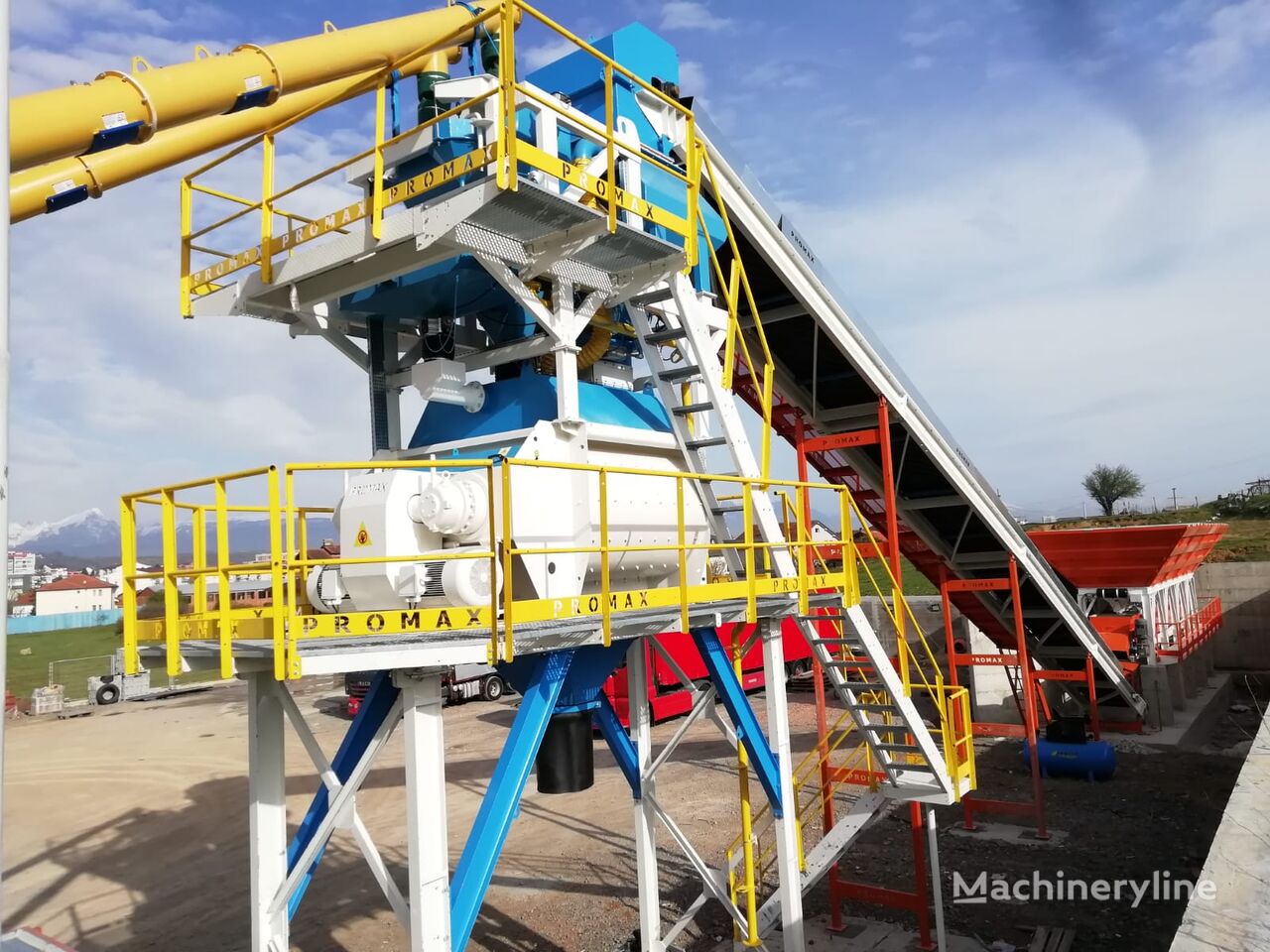 новый бетонный завод Promax Stationary Concrete Batching Plant S100 TWN (100m³/h)