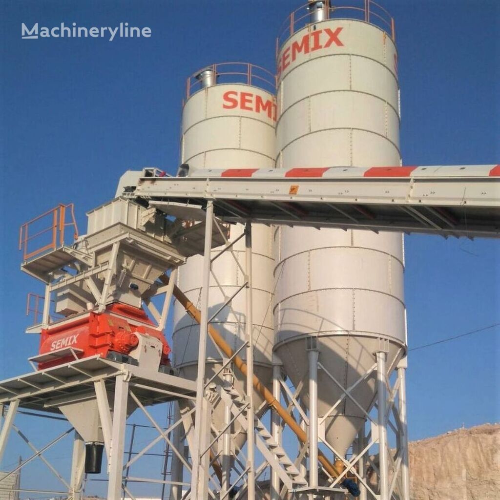 новый бетонный завод Semix Estacionaria 130 PLANTAS DE HORMIGÓN ESTACIONARIAS 130m³/h