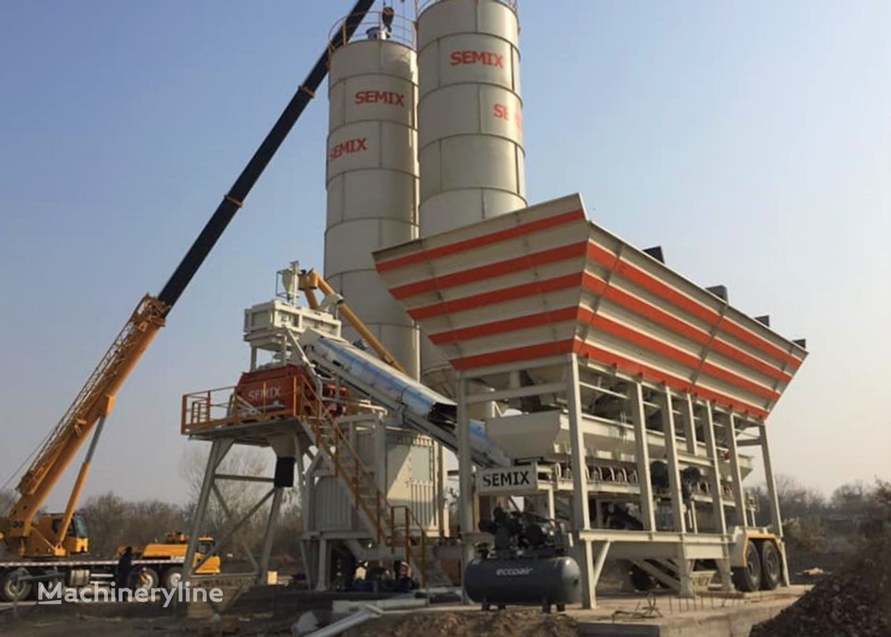 новый бетонный завод Semix Mobile 120-135 Y MOBILE CONCRETE BATCHING PLANTS 120-135m³