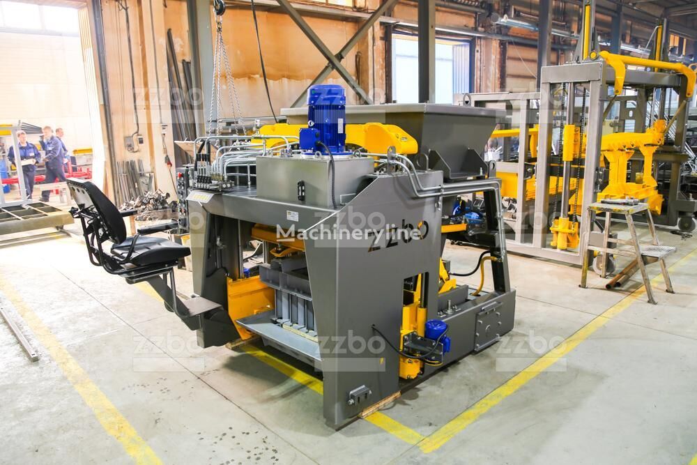 новое оборудование для производства бетонных блоков ZZBO Передвижной вибропресс Несушка