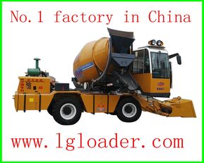 новая штукатурная станция selfloading concrete mixer