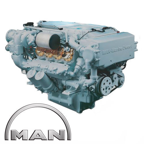 двигатель 51009006617 для MAN MARINE D2848LE403, D3273, D0441